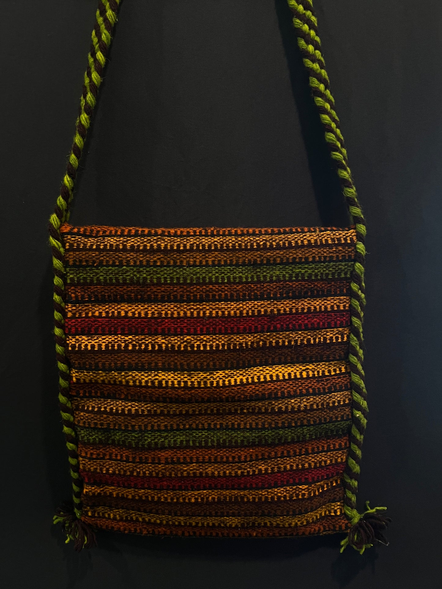 Wool Shoulder Bag Large