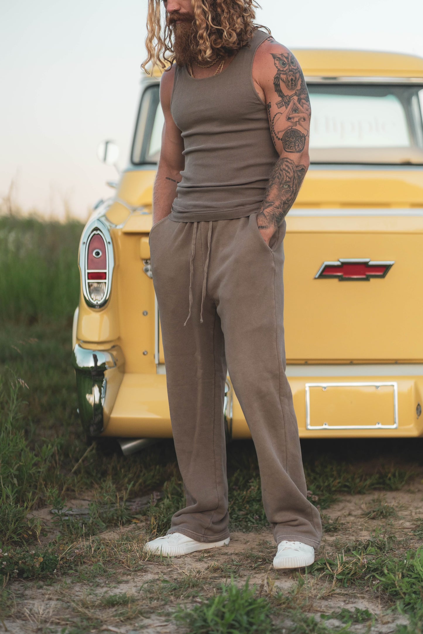 Organic Cotton Wide Leg Sweatpant