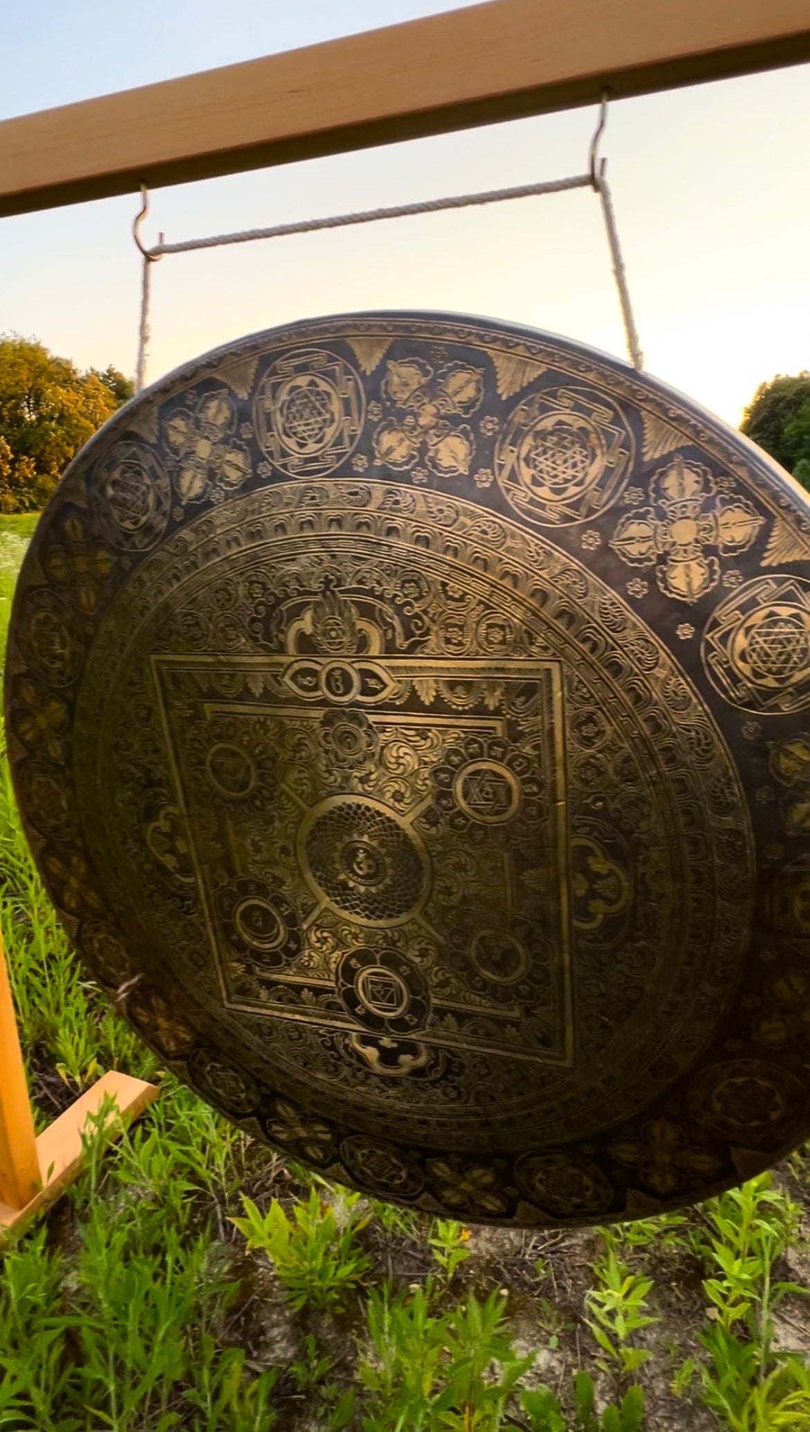 Pure Gong with Sacred Mantras