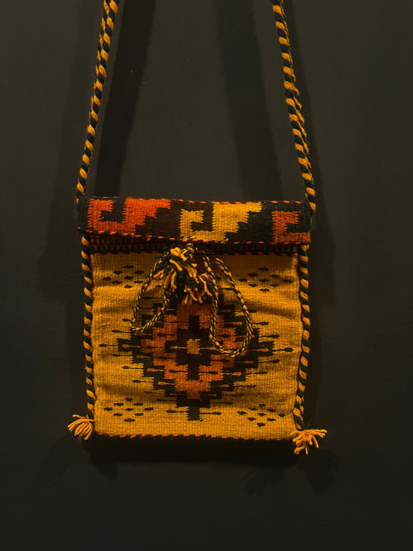 Wool Shoulder Bag Small