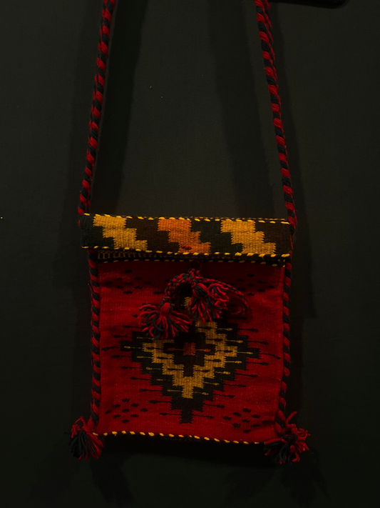 Wool Shoulder Bag Small