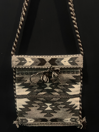 Wool Shoulder Bag Large