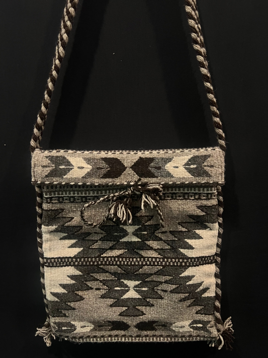 Wool Shoulder Bag Large