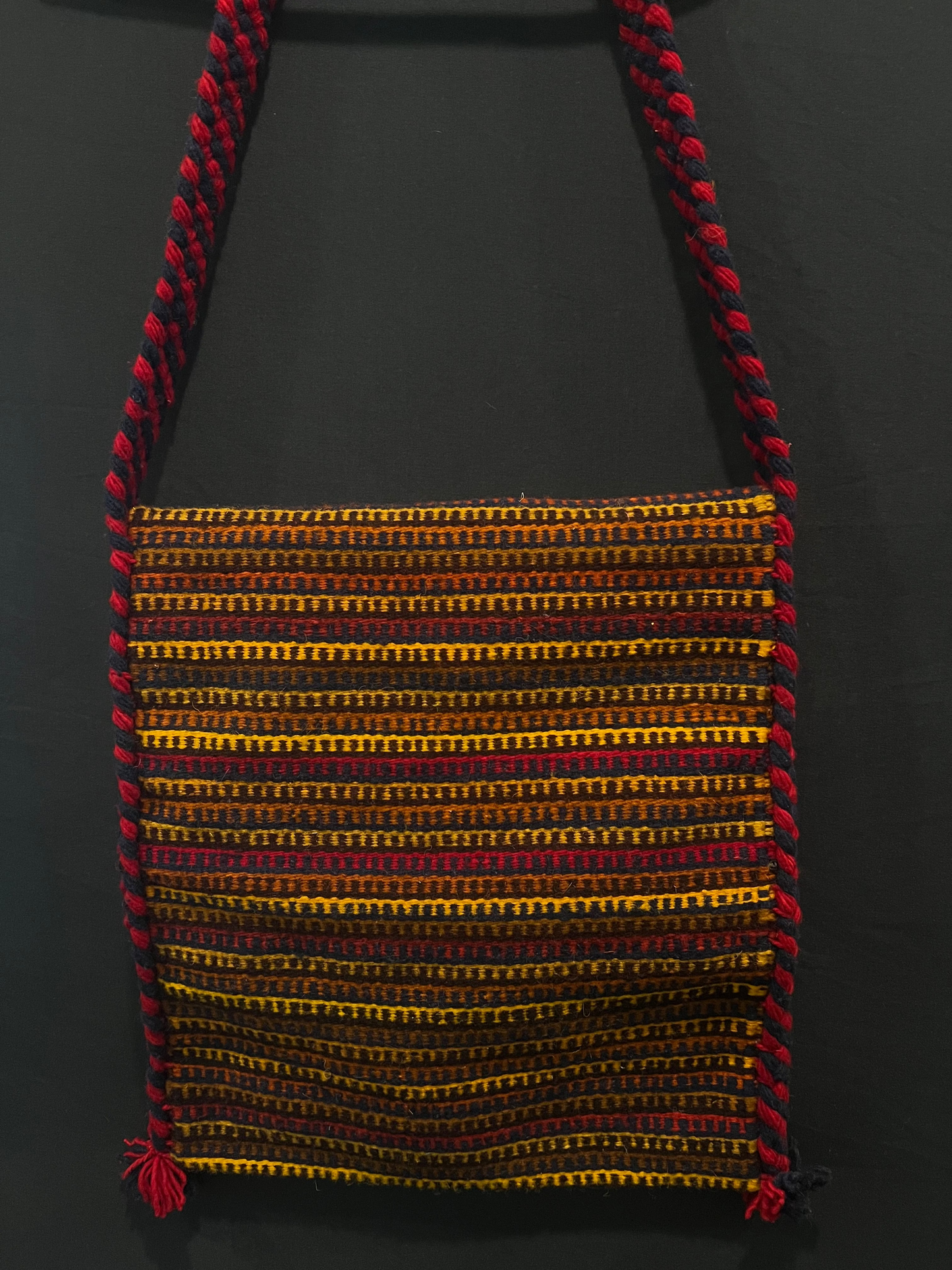 Wool Shoulder Bag Large
