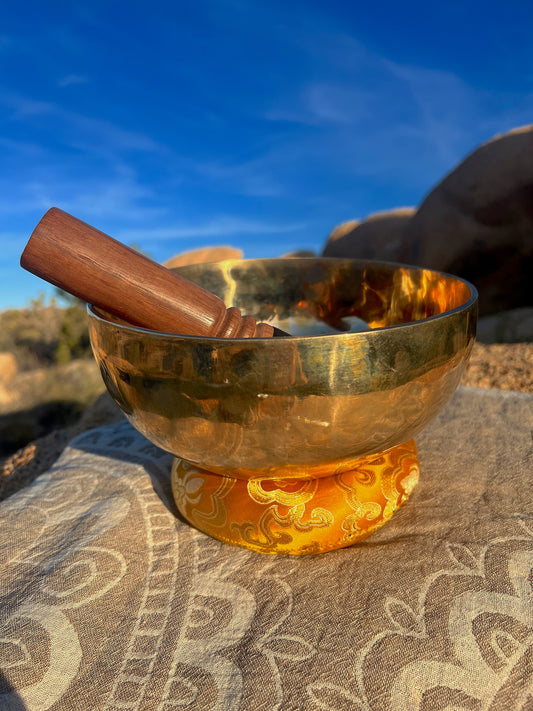 Tibetan Hand Beaten Jam Bowl