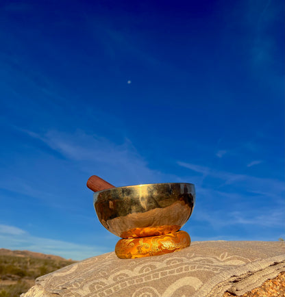 Tibetan Hand Beaten Jam Bowl