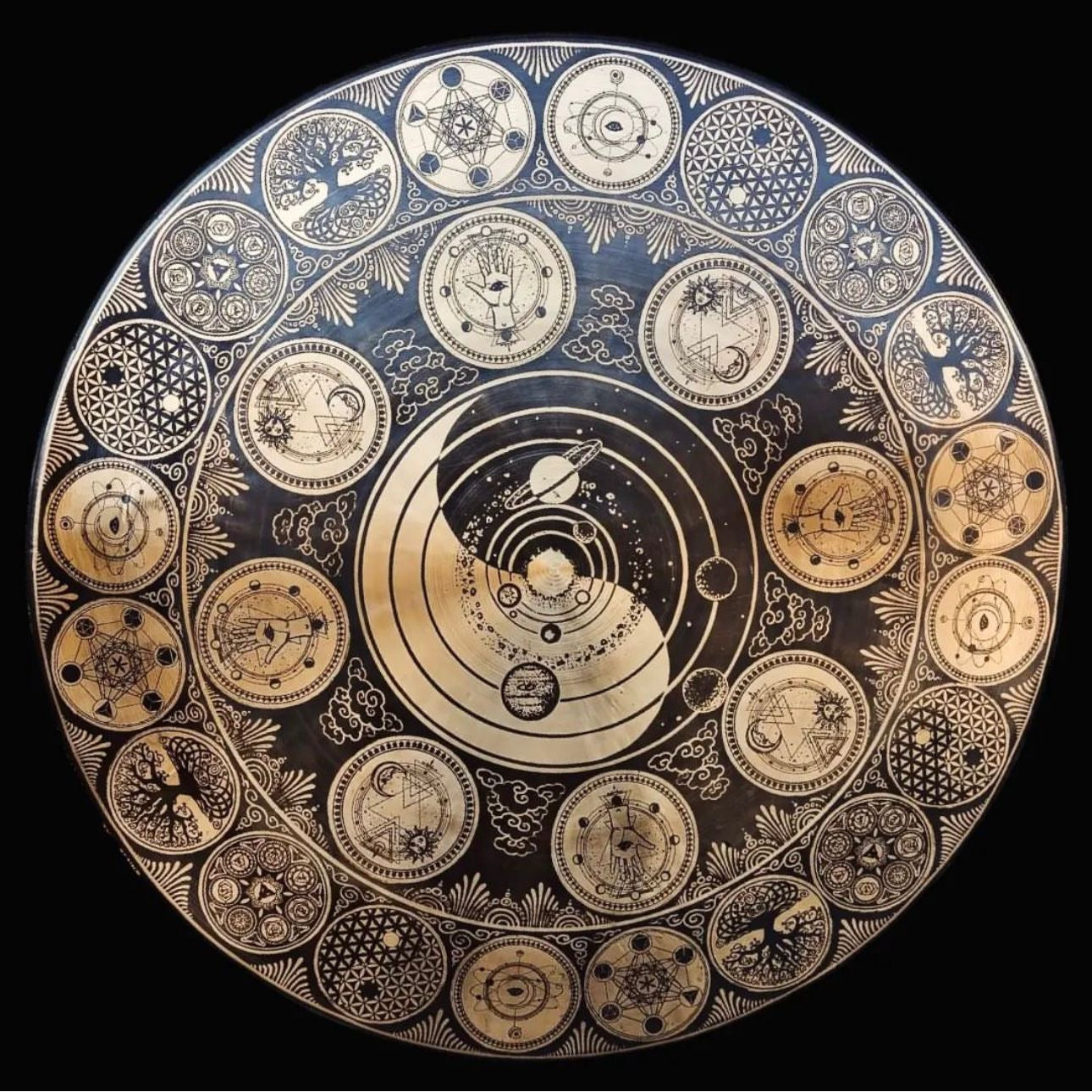 Pure Gong with Sacred Mantras